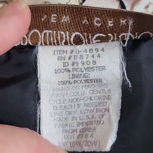 Brownstone Studios New York vintage 80s blazer Women's Size 1X - Picture 10 of 12